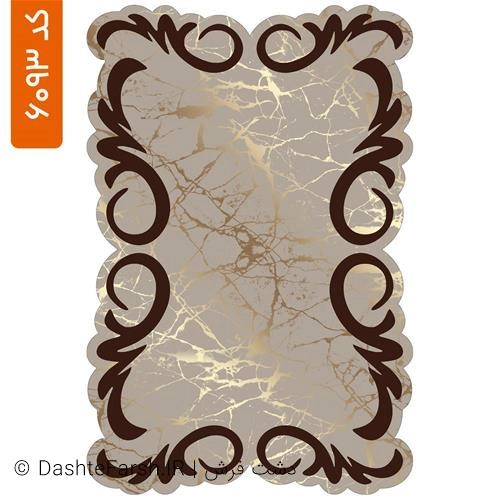 فرشینه مدرن طرح حریر کد 6093
