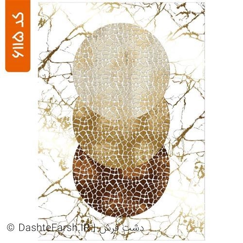 زیر سفره کلاسیک طرح قو سفید کد 6115