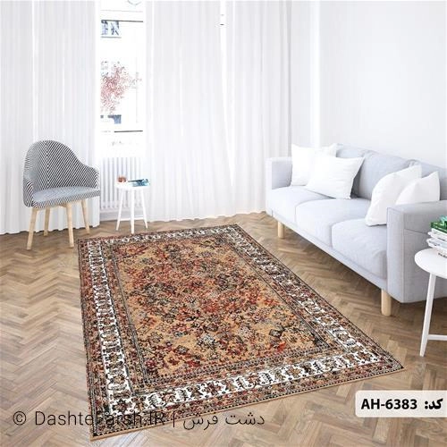روفرشی کشدار سنتی طرح باغ ستان کد 6383